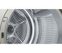 Bosch Series 6 WQG245S9GB F/S 9kg Heat Pump Condenser Dryer - Silver