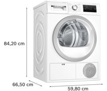 Bosch Series 4 WTN83203GB F/S 8kg Condenser Dryer - White