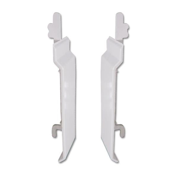 White Open-V Cladding Joint