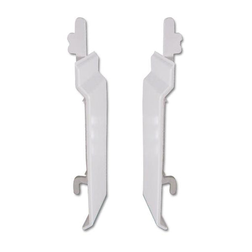 White Open-V Cladding Joint