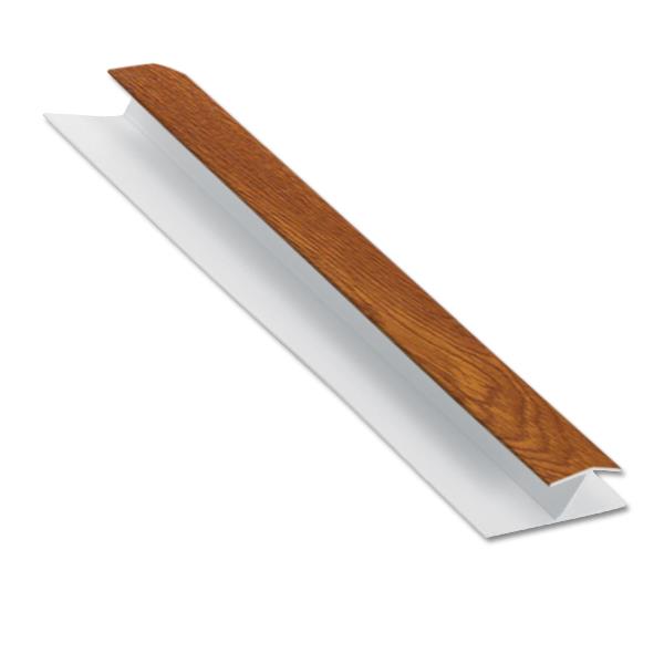 Light Oak Shiplap Cladding Centre Joint Trim 
