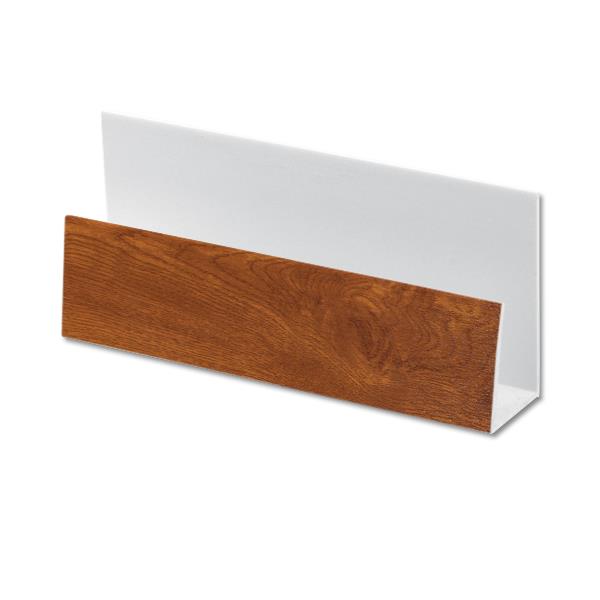 Light Oak Shiplap Cladding U-Trim