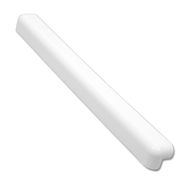 White External Bullnose Fascia Corner 