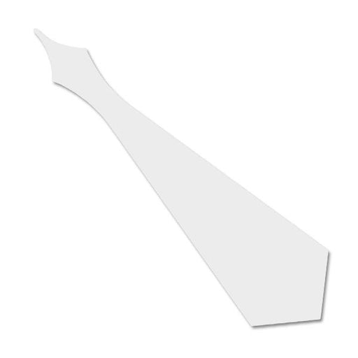 White 2D Roof Finial