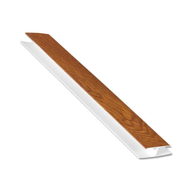 Light Oak Hollow Soffit H-Trim