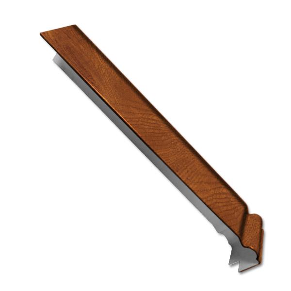 Light Oak External Ogee Fascia Corner