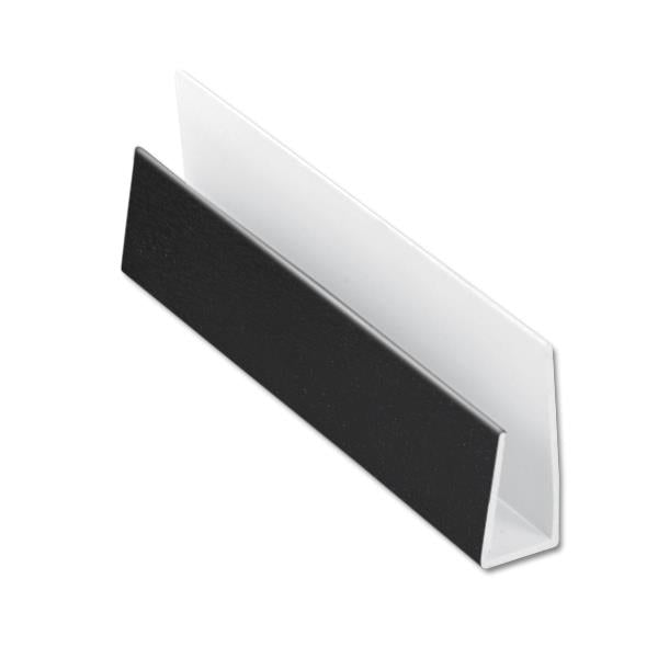 Black Hollow Soffit J-Trim 