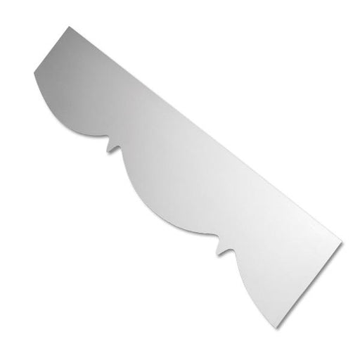 White Decorative Convex Fascia 