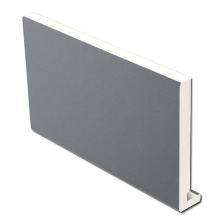 Slate Grey Smooth Square Fascia Box End (1.25m length)
