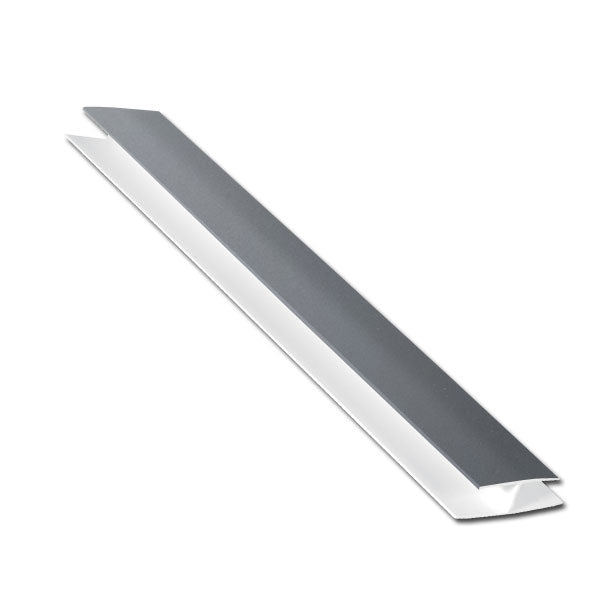 Slate Grey Smooth Hollow Soffit H-Trim