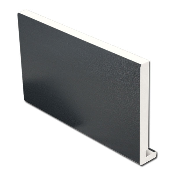 Anthracite Grey Grained Square Fascia Box End