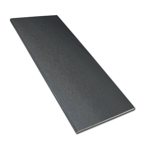 Anthracite Grey Woodgrain Soffit Flat Board (5m length)