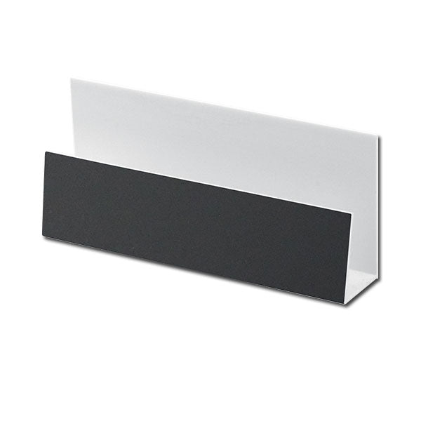 Dark Grey Smooth Shiplap Cladding U-Trim