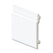 White Closed V Cladding 