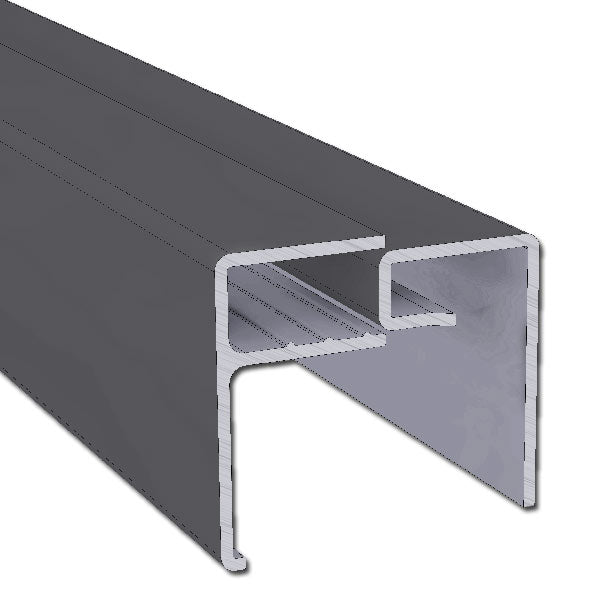 Slate Grey Smooth 2 Part U-Channel