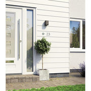 White Lap Cladding on a property