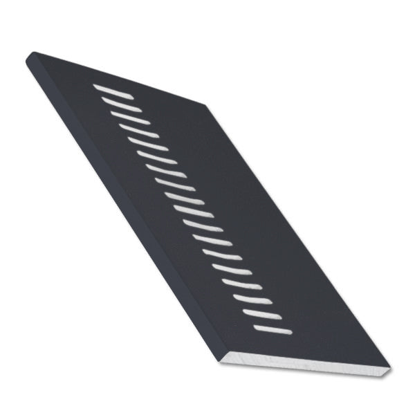 Anthracite Grey Woodgrained Vented Soffit Flat Board