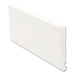 White Bullnose Fascia Box End 