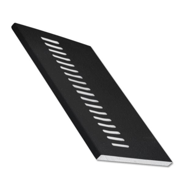 Black Vented Soffit Flat Board