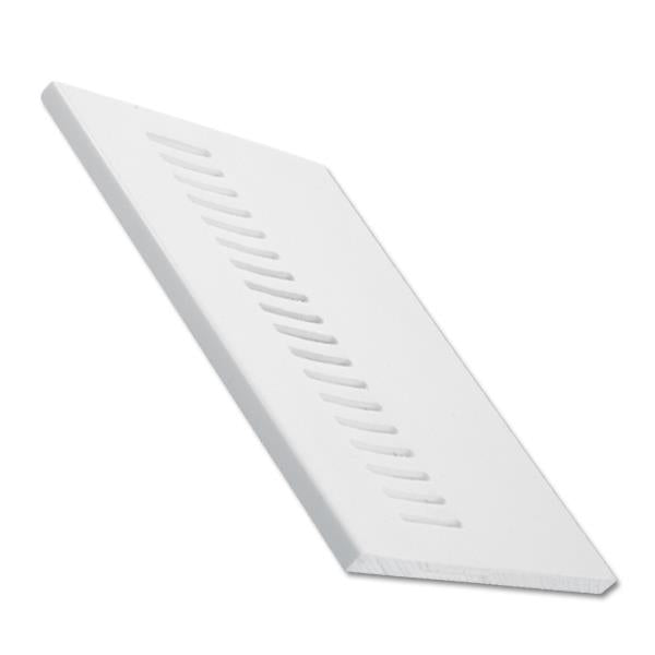 White Vented Soffit Board