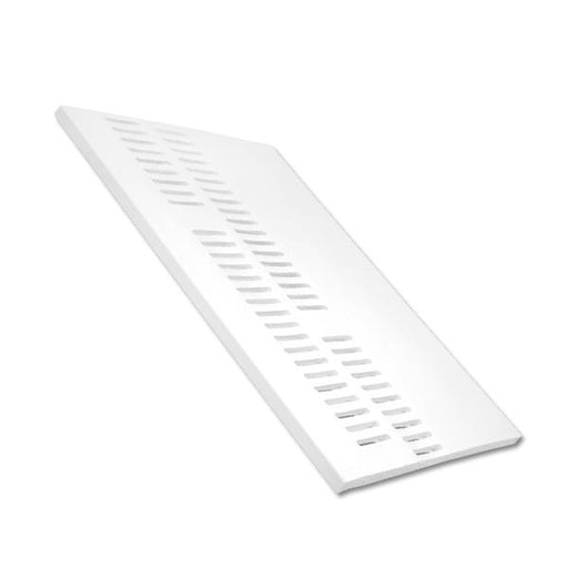 White Double Vented Soffit Flat Board