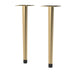 Wall Hung Vanity Decorative Leg Set - Brushed Brass