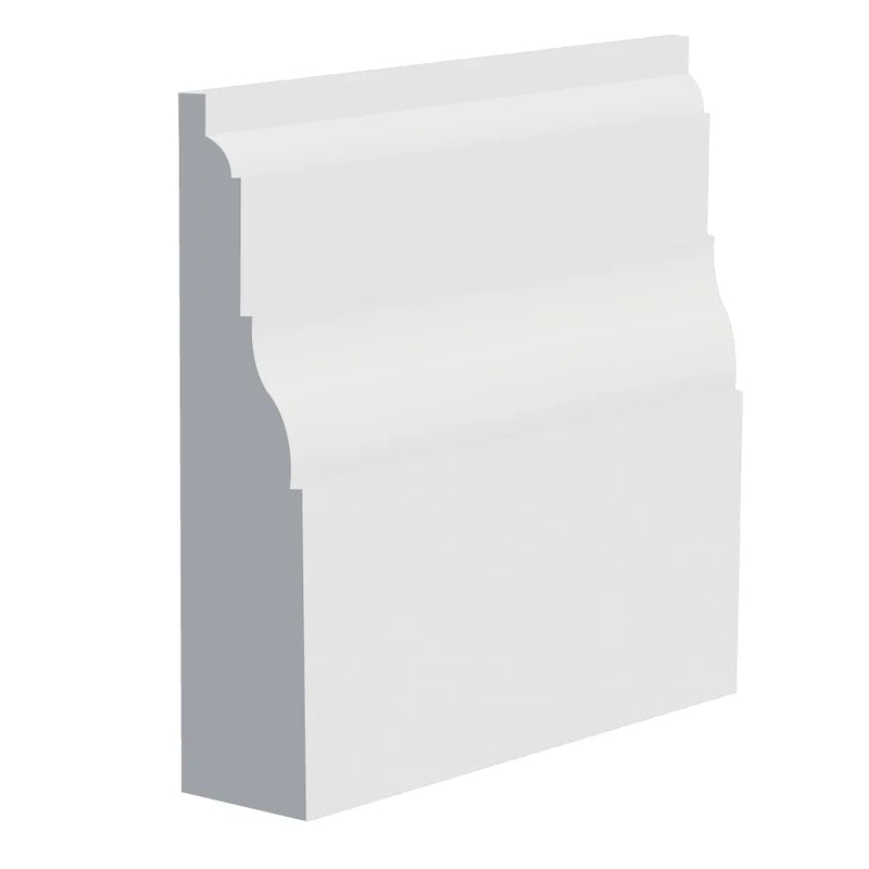 195mm Warwick II MDF Skirting Board - Primed or Unprimed