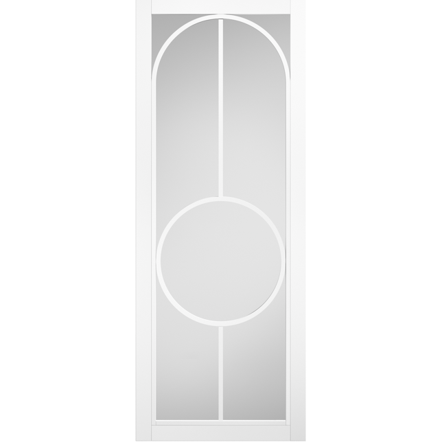 WHITE BOWERY CLEAR GLAZED