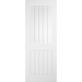 WHITE LAMINATE COTTAGE GLAZED