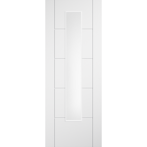 WHITE LAMINATE LADDER GLAZED