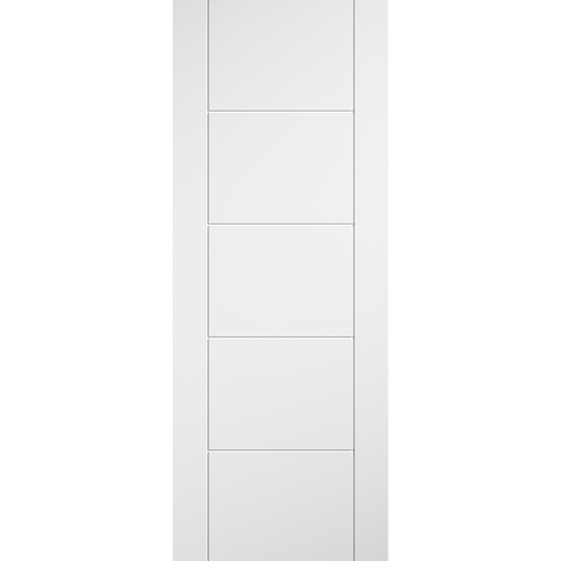 WHITE LAMINATE LADDER