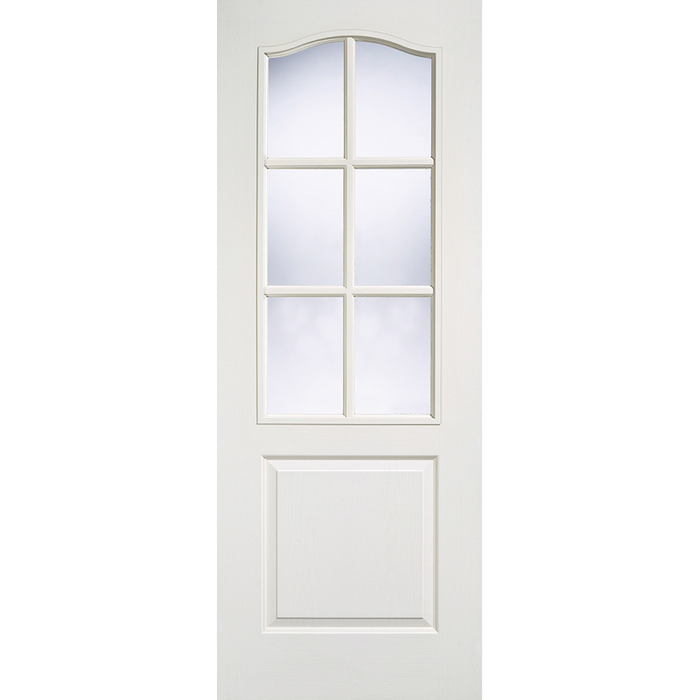 WHITE MOULDED CLASSICAL 6L GLAZED