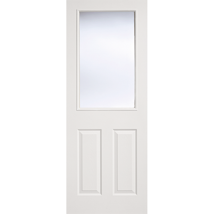 WHITE MOULDED GLAZED 2P-1L