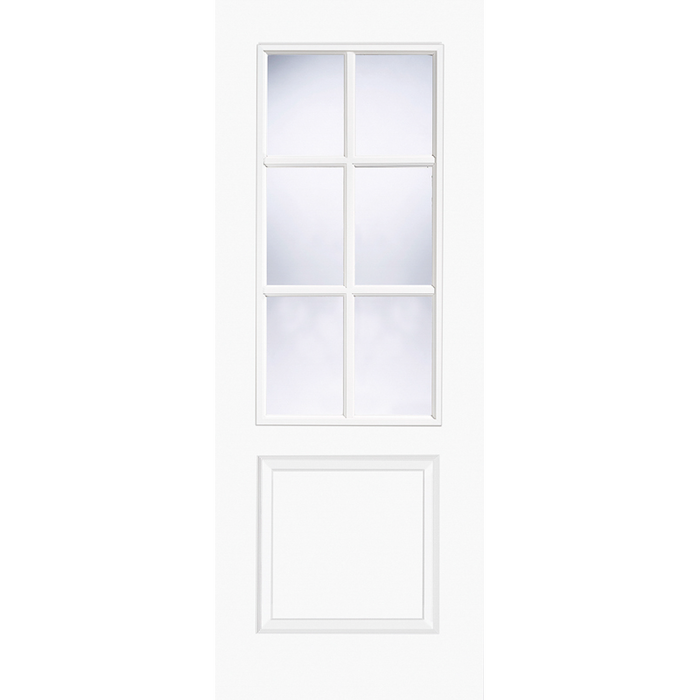 WHITE MOULDED SMOOTH BERLIN GLAZED 6L