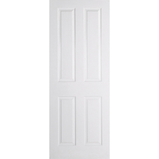 WHITE MOULDED TEXTURED 4P