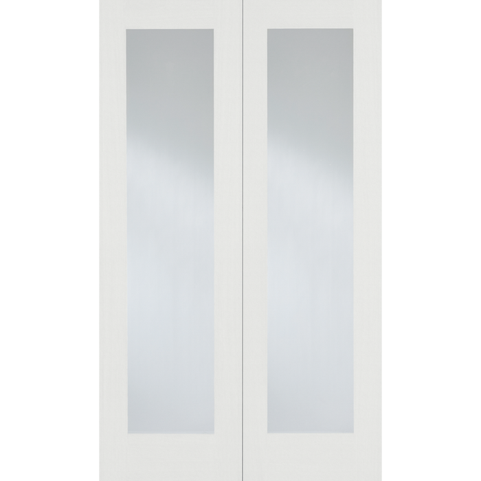 WHITE PATTERN 20 GLAZED PAIR