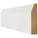 WHITE PRIMED SKIRTING CHAMFERED