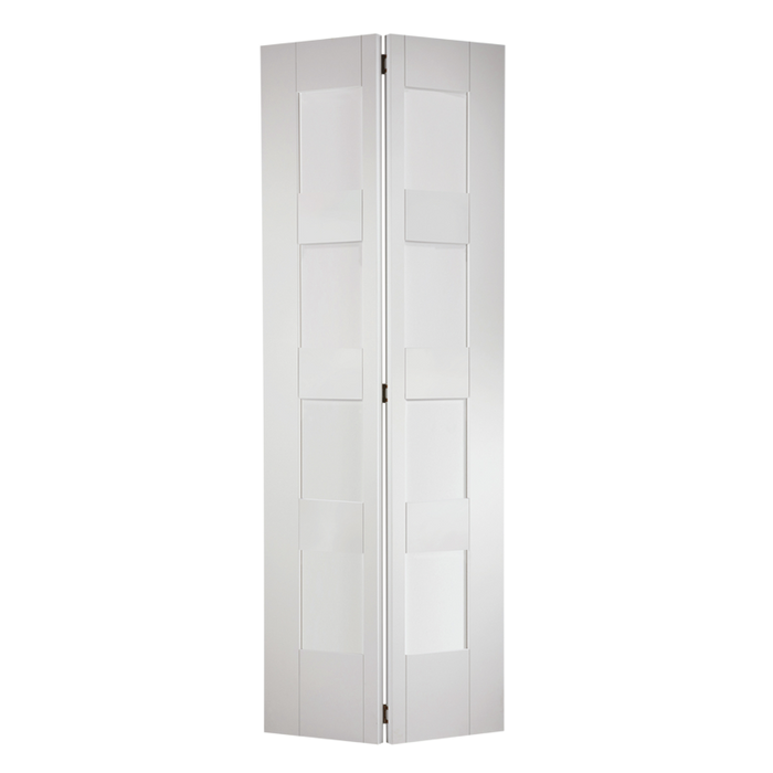 WHITE SHAKER GLAZED 4L BI-FOLD