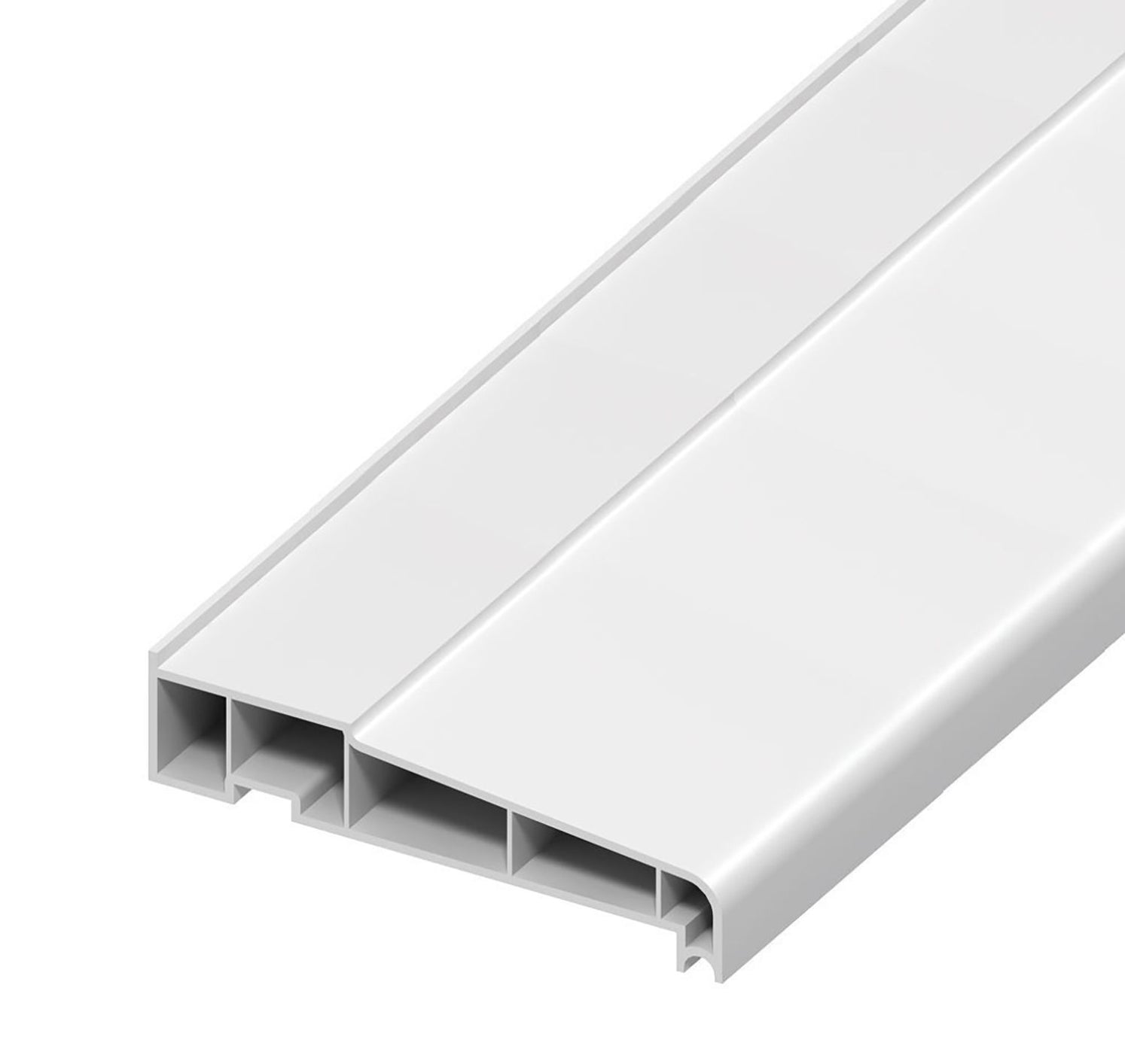 External Console Window White External Window Cill 125mm (6m length) — Trade Superstore Online