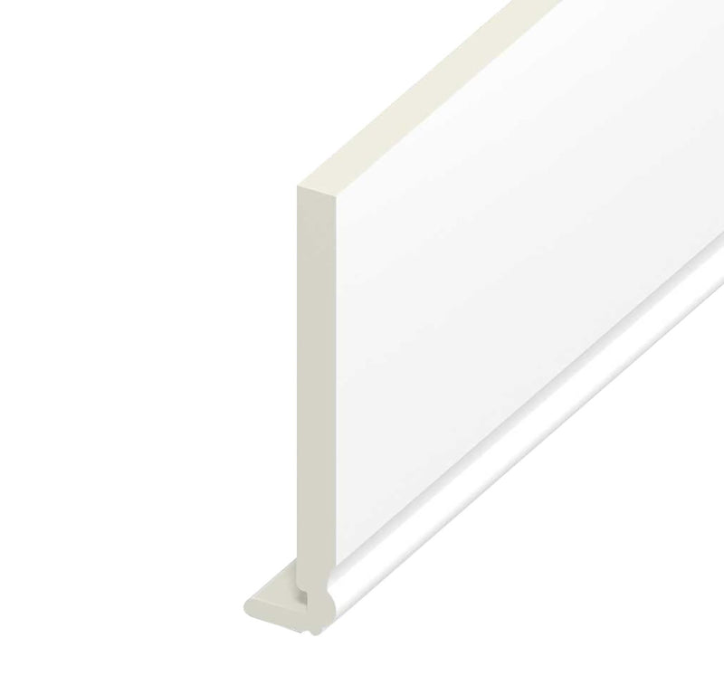 White Ogee Fascia Board (5m Length)