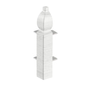 White Satin Roomline Ogee External Corner Trim 100mm - Pack of 2