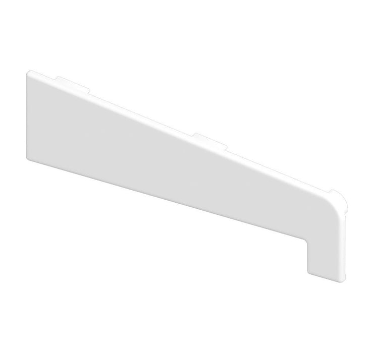 White Smooth uPVC Window Cill End Caps (Pack of 2) 150mm