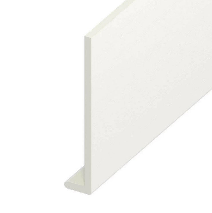 White ash fascia and soffits