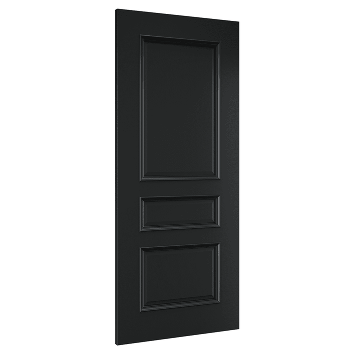 Deanta Windsor Black Prefinished Door