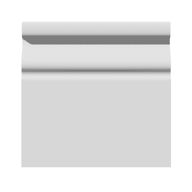 170mm Round Top Ogee MDF Skirting Board - Primed or Unprimed