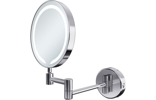 Yumi Round LED Cosmetic Mirror - Chrome