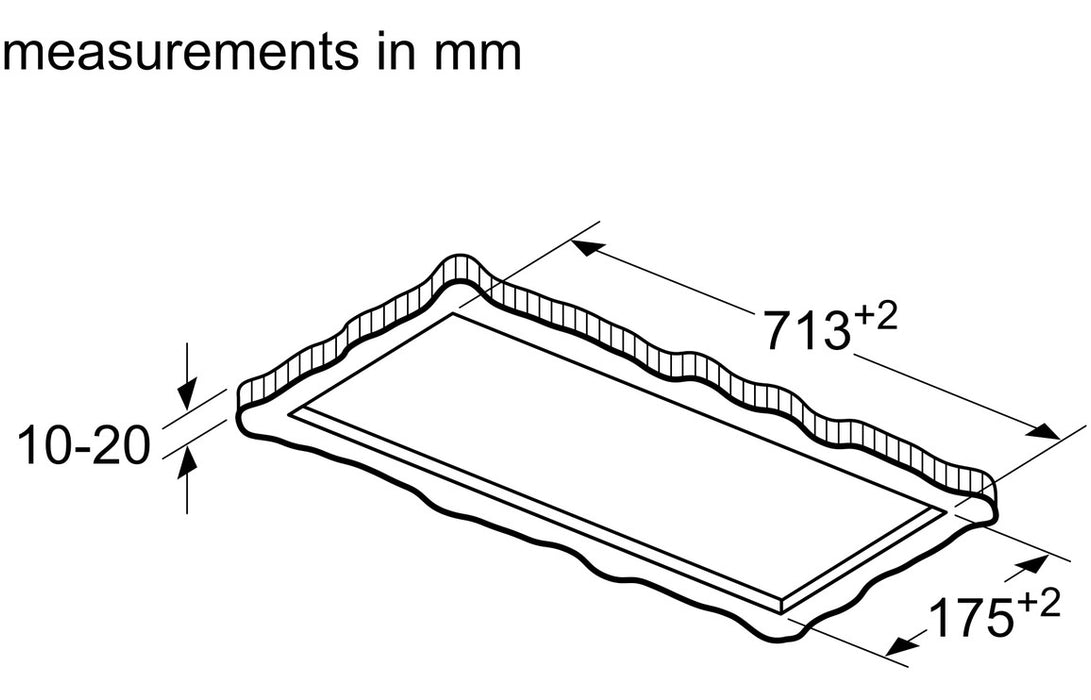 Neff Z52JXC1N1 Clean Air Recirculation Module - St/Steel