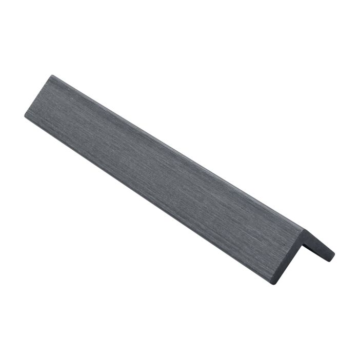 Argent Forma Composite Decking Angle Trim 40mm (3m Length)