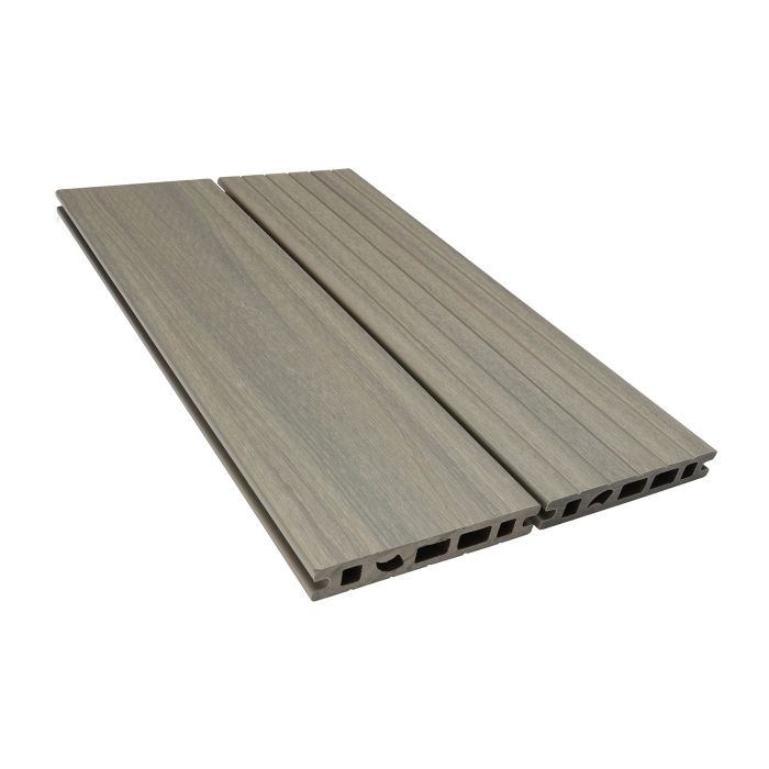 Silver Birch Forma Dual Sided Composite Decking Board 150mm