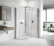 Apex 1200 x 900mm Offset Quadrant Hudson Reed